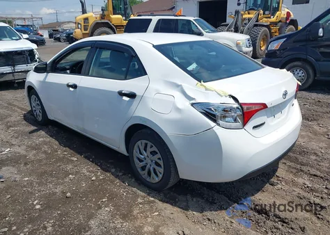 2018 Toyota Corolla Le из США, поврежденный, VIN 2T1BURHE3JC974760